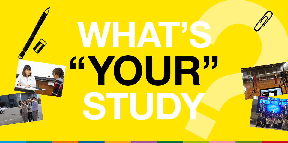 WHAT'S YOUR STUDY?