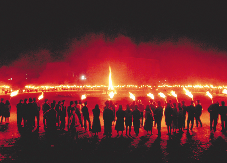 七隈祭後夜祭（1987年）