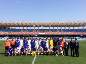 サッカー部 野嶽選手が全日本大学サッカー選抜チームとして試合に出場しました トピックス 文化 スポーツ 福岡大学