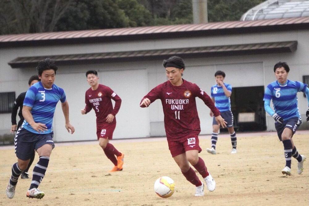 サッカー部 男子 全日本インカレで強豪 法政大学に挑む 12 11 スポーツ Fukudaism フクダイズム 福岡大学